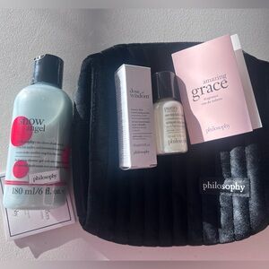 Philosophy Skincare Collection with Black Bag